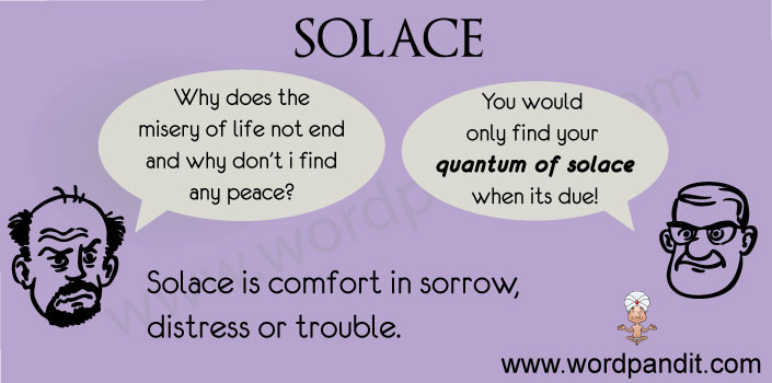 Meaning Of Solace