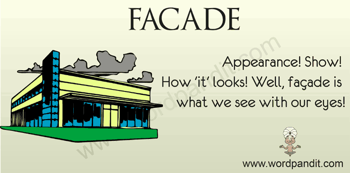Facade meaning in chinese