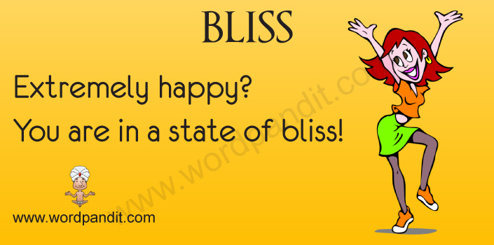 Bliss Definition Bliss Meaning Positive Words Dictionary