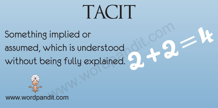 Meaning Of Tacit