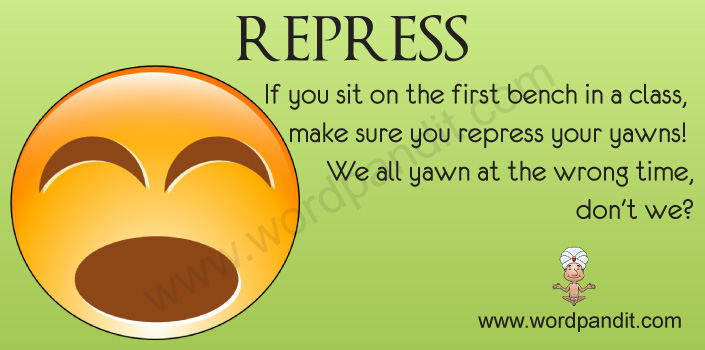 Meaning Of Repress