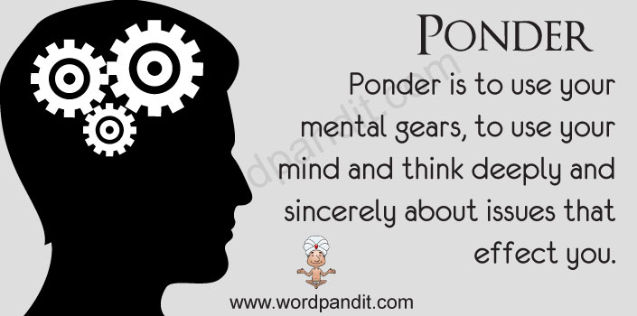 meaning-of-ponder