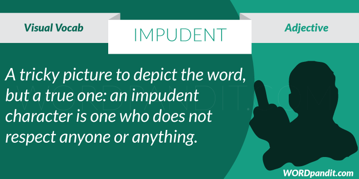 picture for impudent