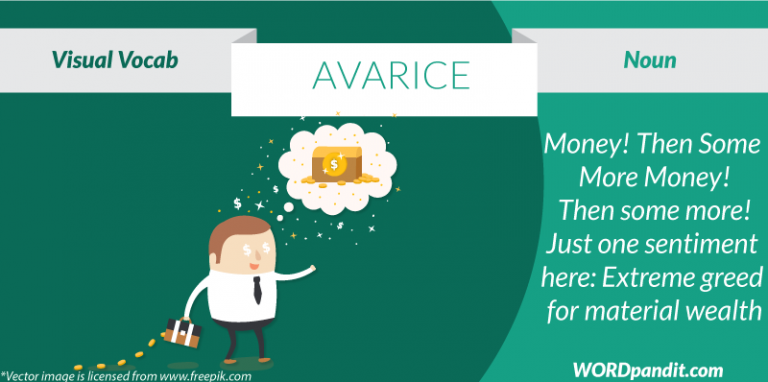 meaning-of-avarice