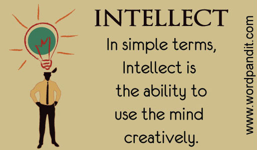 What Does Intellect Mean