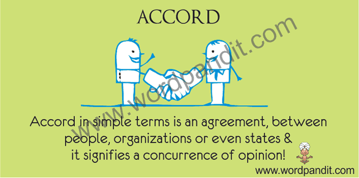picture vocabulary for accord