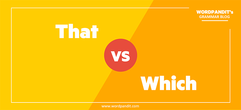 That versus Which - Wordpandit