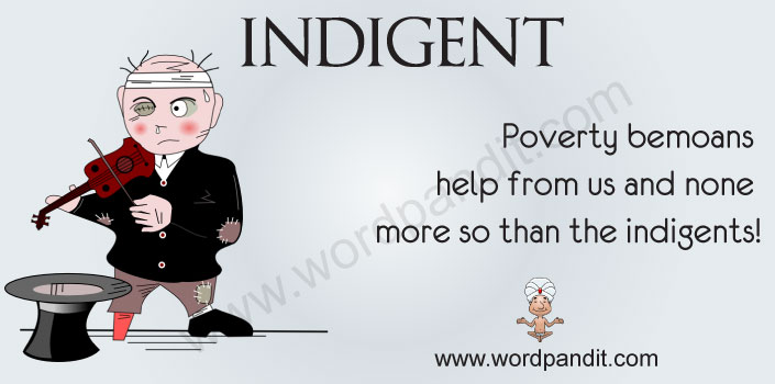 Meaning Of Indigent