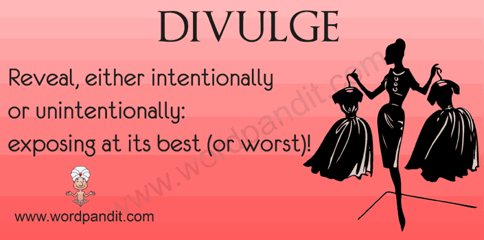 Picture for Divulge