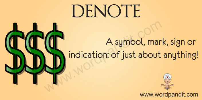 meaning-of-denote