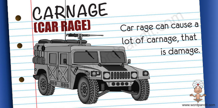 picture and mnemonic for carnage