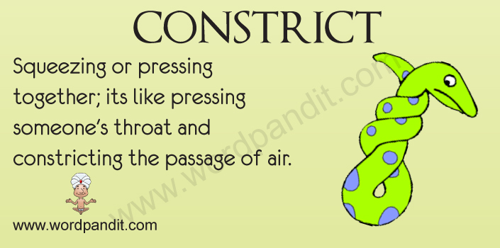 meaning-of-constrict