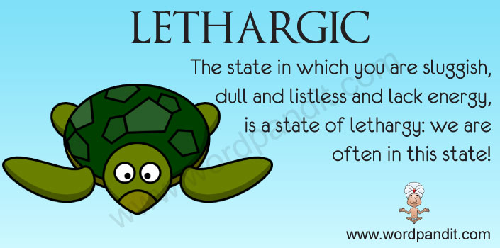 Picture for Lethargic
