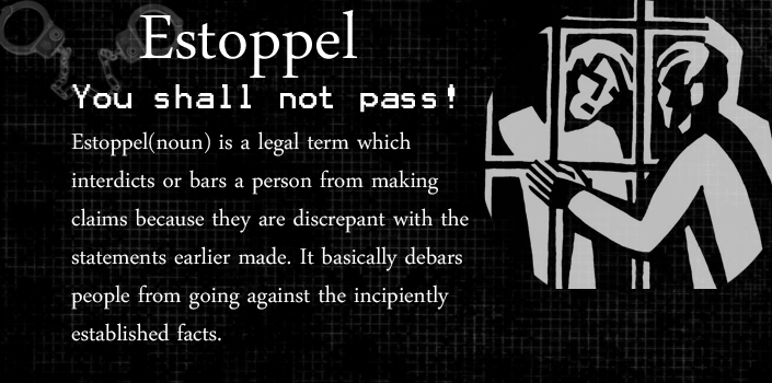 Meaning Of Estoppel