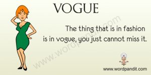 vogue что значит
