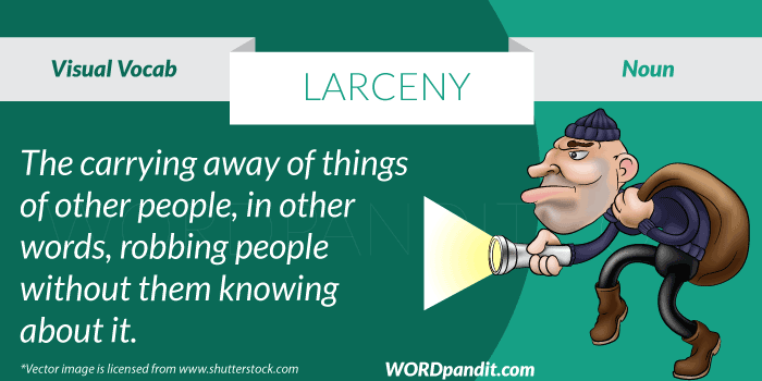 Meaning of Larceny