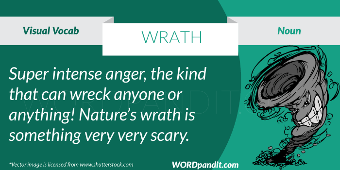 What Do The Word Wrath Mean