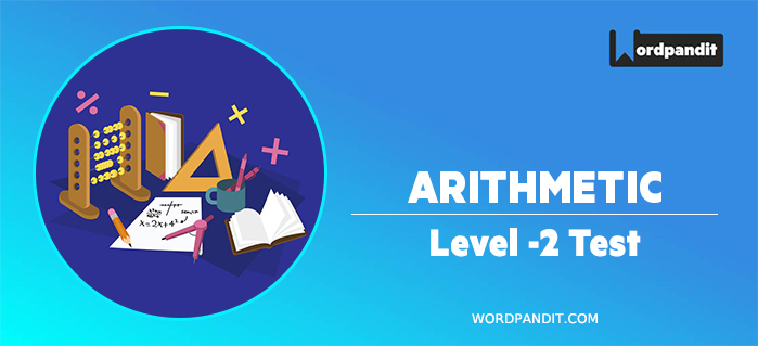 Arithmetic : Level 2 Test -3