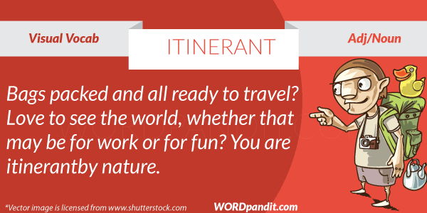 Meaning Of Itinerant