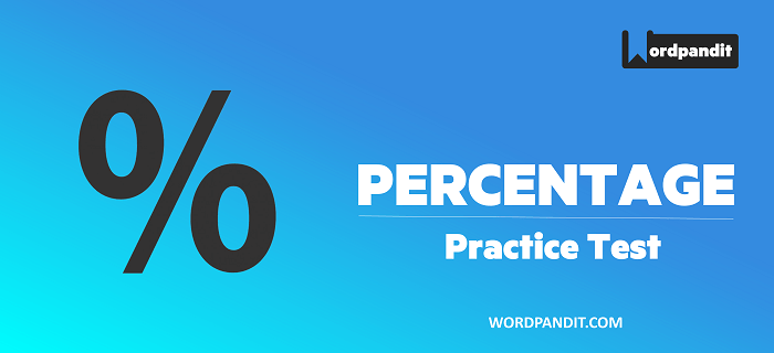 Arithmetic: Percentage Test -5