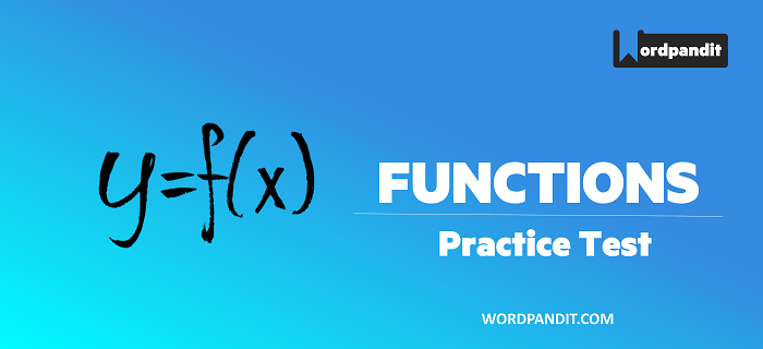 Algebra: Functions Test-2