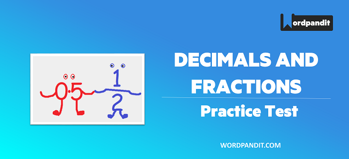 Number System: Decimals and Fractions Test-1