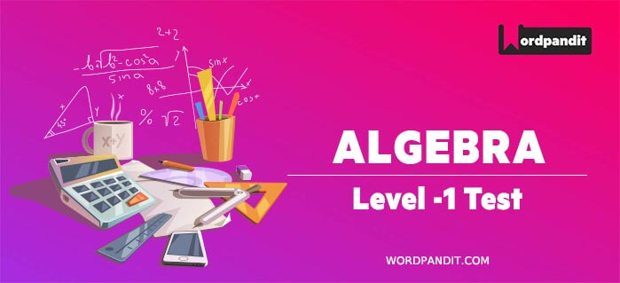 Algebra Level 1 Test 5