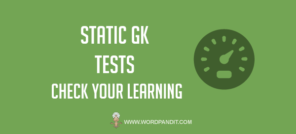 Static GK Test: Economics, Test-1