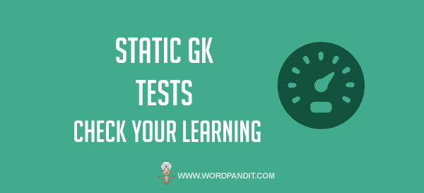 Static GK:National & International Organizations, Test-3