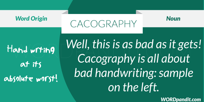 Cacography