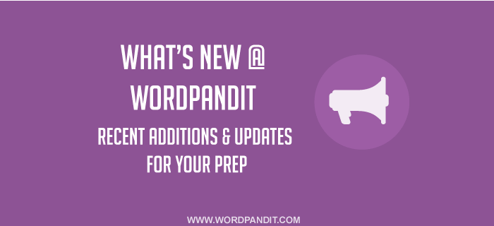 What’s New: 17th November, 2016