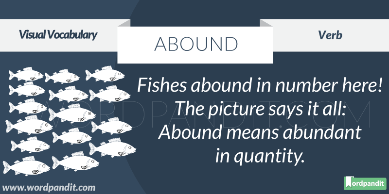 Abound-picture-meaning-definition