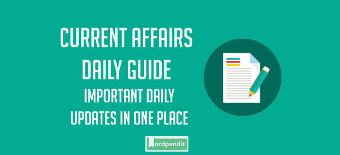 Daily Current Affairs 17 August 2018
