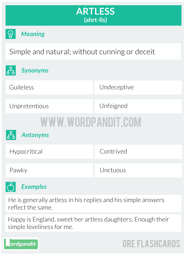 ARTLESS-Gre-Flashcard