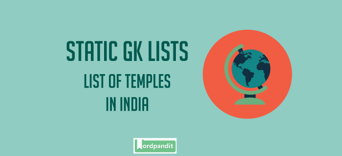 List of Temples in India