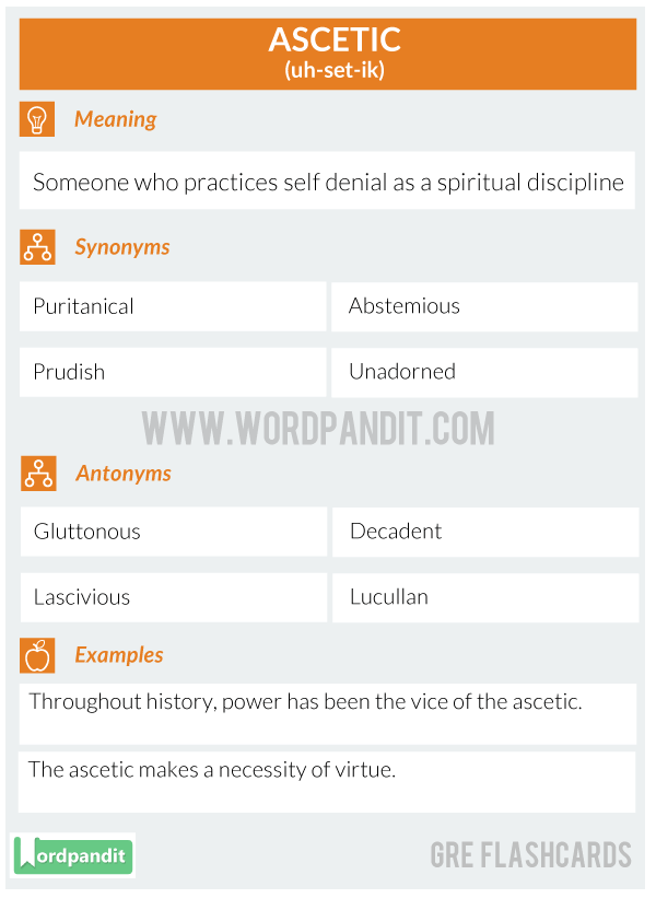 ASCETIC-GRE-FLASHCARD
