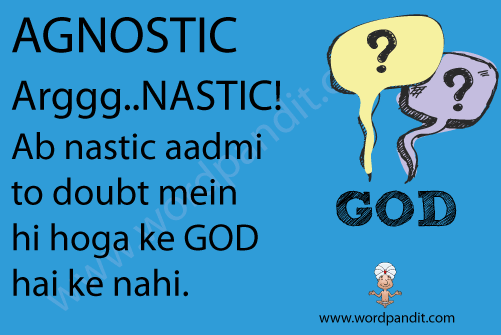 picture and mnemonic for agnostic