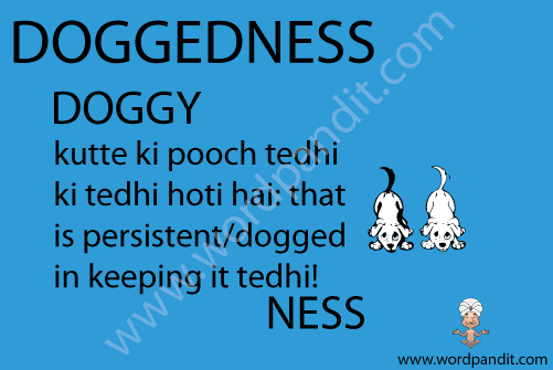 picture and mnemonic for doggedness