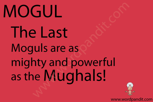 picture and mnemonic for mogul