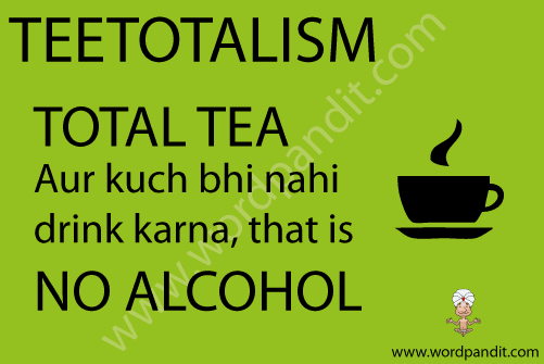 picture and mnemonic for teetotalism