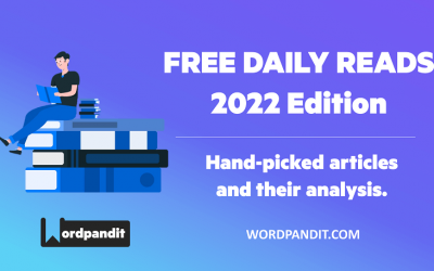 Free Daily Reads 2022: Article 289
