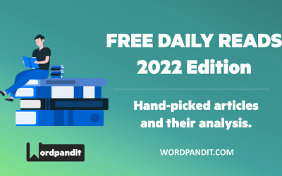 Free Daily Reads 2022: Article 365