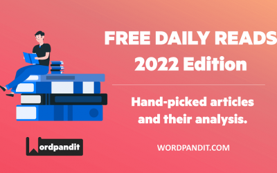 Free Daily Reads 2022: Article 249