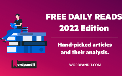 Free Daily Reads 2022: Article 214