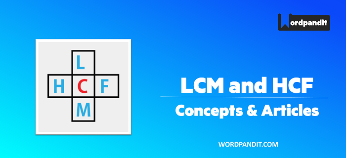 Least Common Multiple LCM Wordpandit